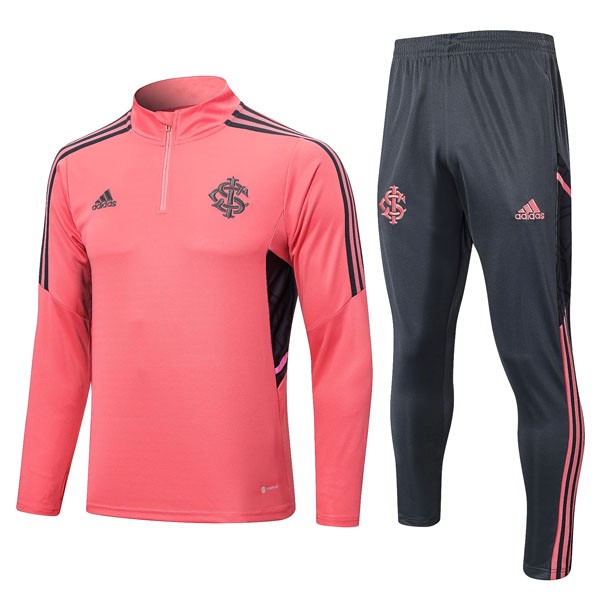 Sudadera De Training Internacional 2022/23 Rosa Gris